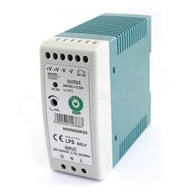 POS POWER MDIN60W24 24V/2.5A 60W DIN sínre szerelhető LED tápegység MDIN60W24 small