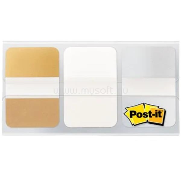 POST-IT 25,4x38mm 36lap fémes index jelölőcímke