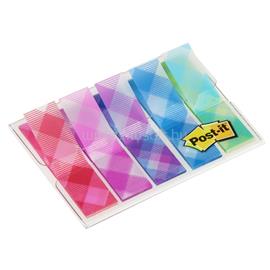 POST-IT 684 skótkockás 12x43mm öntapadós 5x20db jelölőcímke POST-IT_7100071811 small