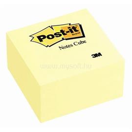 POST-IT 76x76mm 450 lapos öntapadós sárga kockatömb POST-IT_7100172238 small