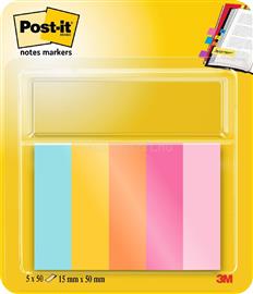 POST-IT Beachside 15x50mm  5x50lap vegyes jelölőlap POST-IT_7100259442 small