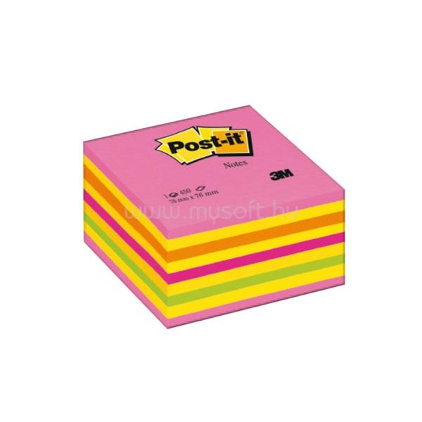 POST-IT lolipop 76x76 mm 450lap öntapadós kockatömb