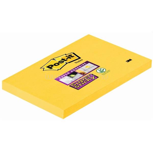 POST-IT Super Sticky 127x76 nárciszsárga jegyzettömb
