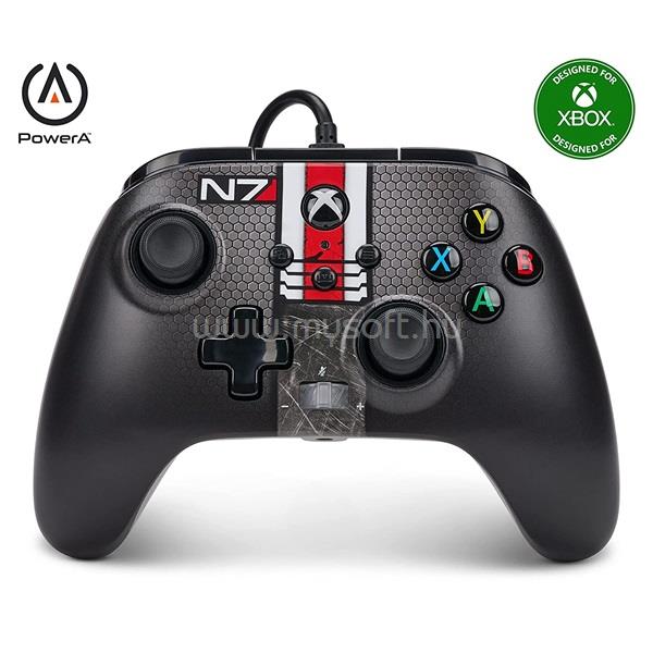 POWERA Enhanced Xbox Series X|S vezetékes Mass Effect N7 kontroller