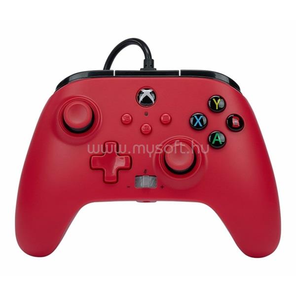 POWERA EnWired Xbox Series X|S/Xbox One/PC vezetékes Artisan Red kontroller