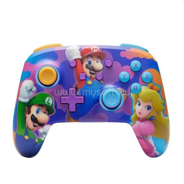 POWERA NSGP0287-01 Enhanced Nintendo Switch vezeték nélküli Color Splash Heroes kontroller