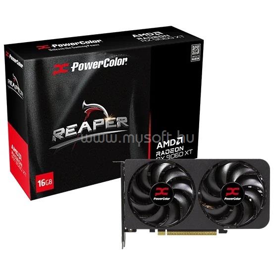 POWERCOLOR VGA AMD RX 9060 XT Reaper 16GB GDDR6 - RX9060XT 16G-A