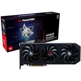 POWERCOLOR Videokártya AMD Radeon RX 9070 XT Hellhound 16GB GDDR6 RX9070XT_16G-L/OC small