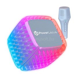 POWERLOCUS Bluetooth hangszóró karaoke gyerekeknek (kék/lila) PL750569 small