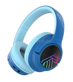 POWERLOCUS Bobo Bluetooth fejhallgató gyerekeknek, hangerőlimit funkcióval (fekete/kék) pwl-bobo-blackblue small