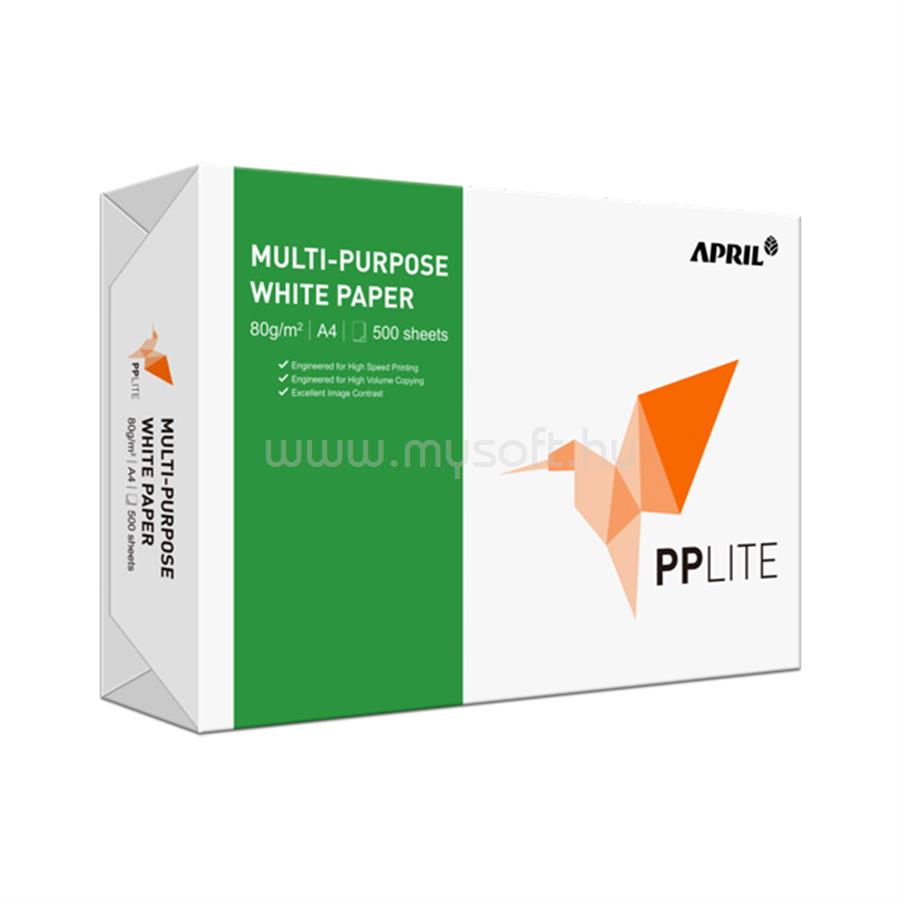 PP LITE Másolópapír A4, 80g, CIE 150 fehérség, PEFC, 500ív/csomag