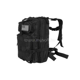 PRC 5 rekeszes fekete katonai hátizsák PRC_8915 small