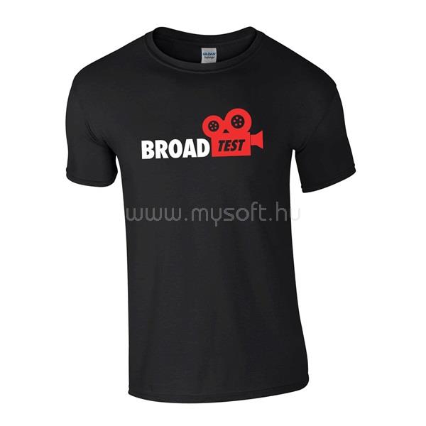 PRC Broadtest férfi fekete M méretű póló