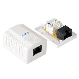 PRC Cat6 UTP fali aljzat 1 portos öntapadós PRC_UTA6110 small