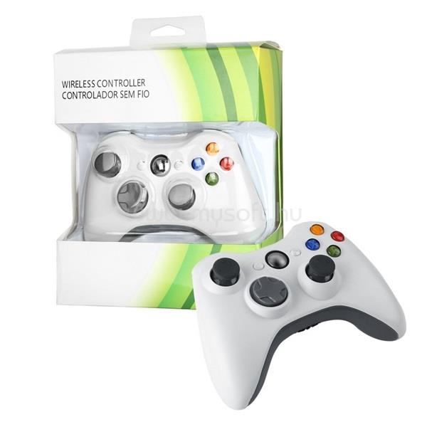 PRC vezeték nélküli Xbox 360 fehér kontroller