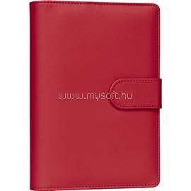 PRESCO Gyűrűs kalendárium heti beosztású bright red 125x190mm, Presco PRESCO_PGD-37281-Z small