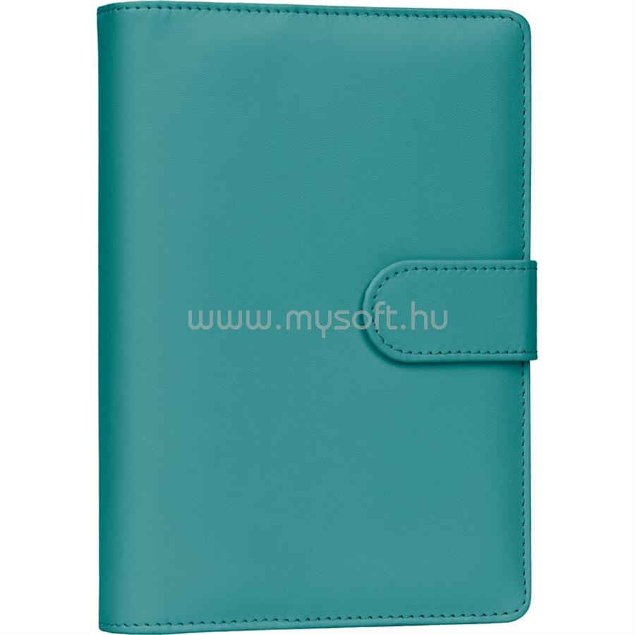 PRESCO Gyűrűs kalendárium heti beosztású turquoise 125x190mm, Presco