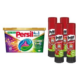 PRITT Ragasztóstift 11 g AKCIÓS CSOMAG + Persil Discs Color mosókapszula 100x11 g (4x25 db ) stift Pritt PRITT_AKCSTIFT10PRITT small