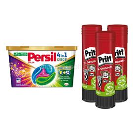 PRITT Ragasztóstift 22 g AKCIÓS CSOMAG + Persil Discs Color mosókapszula 72x22 g (6x12 db ) stift Pritt PRITT_AKCSTIFT22PRITT small