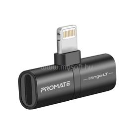PROMATE Átalakító - IHINGE LT (2in1, Lightning adapter, fekete) IHINGE-LT.BLACK small