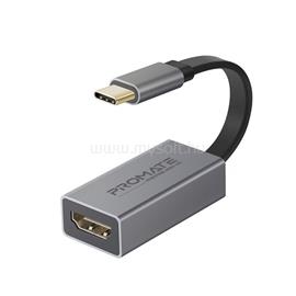 PROMATE Átalakító - MEDIALINK H1 (USB-C adapter, 1x4K HDMI, szürke) MEDIALINK-H1.GREY small
