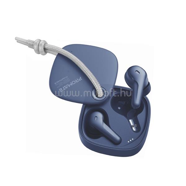 PROMATE Fülhallgató - FREEPODS 3 (TWS, ENC, BTv5.1, éríntős, tok 300mAh, kék)