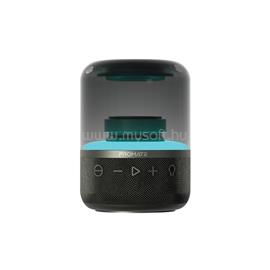 PROMATE GLITZ Bluetooth hangszóró (8W, BTv5.0, RGB LED, 1200mAh, fekete) GLITZ.BLACK small