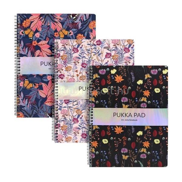 PUKKA PAD Jotta Pad Bloom A4 160 oldalas vonalas spirálfüzet