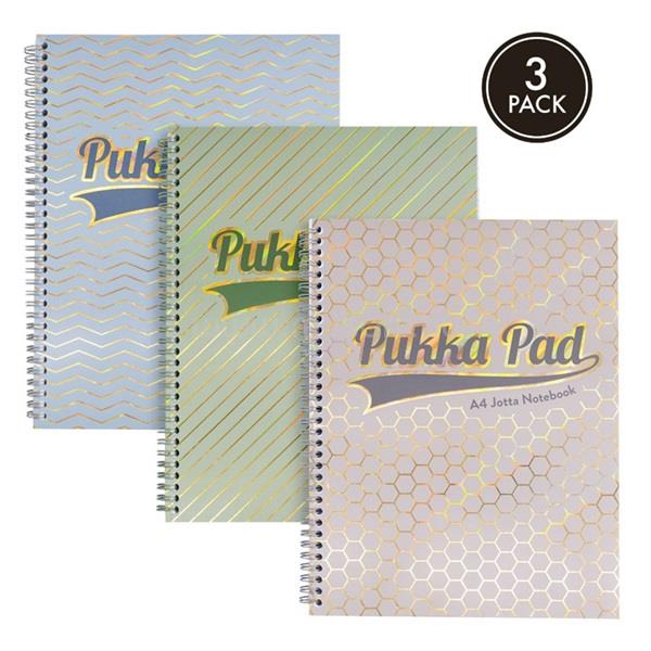 PUKKA PAD Jotta Pad Haze A4 200 oldal vonalas spirálfüzet