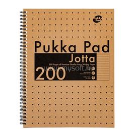 PUKKA PAD Jotta Pad Kraft Recycle A4 200 oldalas vonalas spirálfüzet A15548081 small