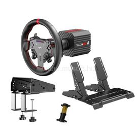 PXN csomag - VD4 PC Szimulátor szett (Direct Drive, VD4 bázis + WAS kormány + PD HM pedál, Z8 bilincs, fekete) VD4_BUNDLE small