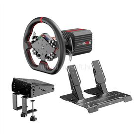PXN csomag - VD6 WDS PC Szimulátor szett (Direct Drive, VD6 bázis + WDS kormány + PD HM pedál + bilincs, fekete) VD6_BUNDLE_WDS small