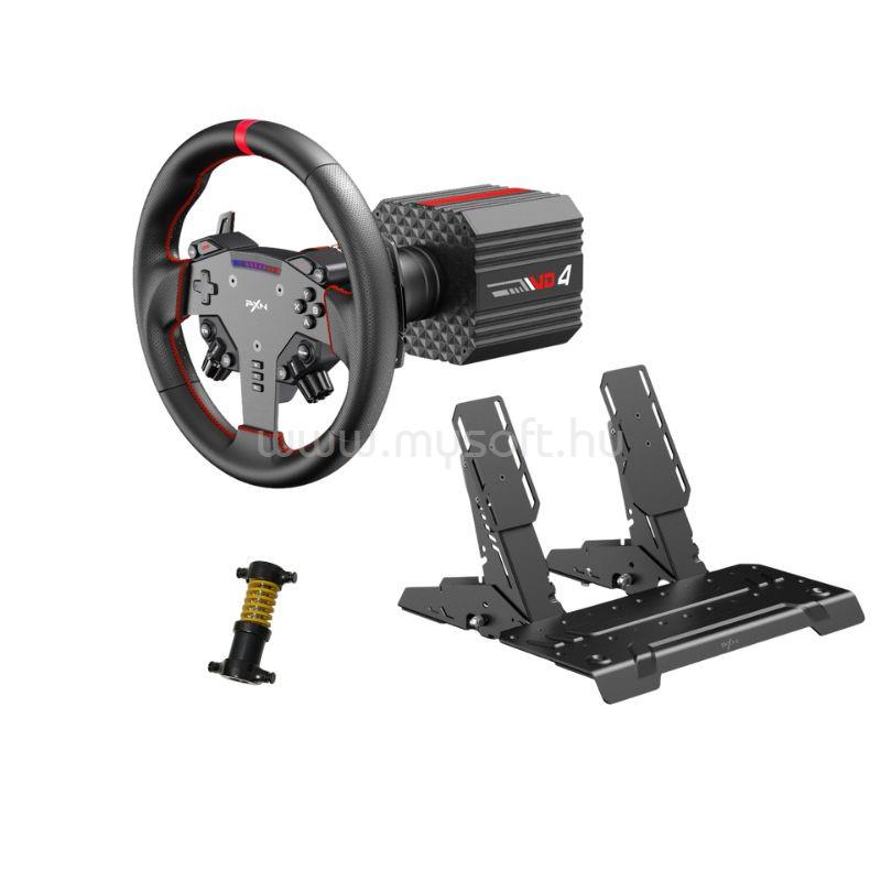 PXN VD4 Bundle F (Direct Drive, VD4 bázis + WAS kormány + PD HM pedál) szimulátor szett (PC)