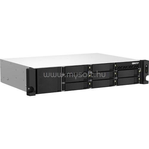 QNAP 2U 8BAY 2.2 GHZ 4C/8T 4 GB DDR4 2 X 2.5GBE RPS SHORT IN