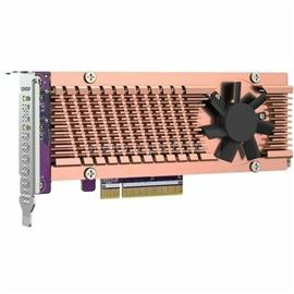 QNAP DUAL M.2 PCIE SSD EXP CARD PCIE GEN3 X8 HOST INTERFACE IN QM2-2P-384A small