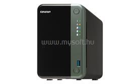 QNAP NAS 2 fiókos TS-253D-4G Celeron 4x2.0 GHz, 4GB RAM, 2x2.5GbE, 2xUSB3.2, 3xUSB2.0 TS-253D-4G small