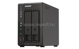 QNAP NAS 2 fiókos TS-253E-8G Celeron J6412 4x2,6GHz, 8GB RAM, 2x2500Mbps, 2xUSB2.0, 2xUSB3.2, ,2xHDMI TS-253E-8G small