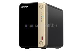 QNAP NAS 2 fiókos TS-264-8G 4x2.9 GHz, 8GB RAM, 2x2.5GbE, 2xUSB3.2, 2xUSB3.2, 2xUSB2.0, 1xHDMI TS-264-8G small