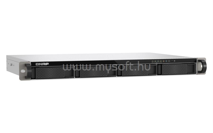 QNAP NAS 4 fiókos TS-433EU Cortex-A55 4x2,0GHz, 1x4GB RAM, 2x2.5Gbps, 2xUSB3.2