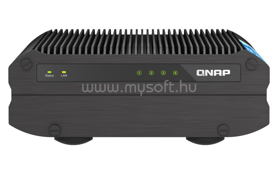 QNAP NAS 4 fiókos TS-i410X-8G 4x3.0 GHz, 8GB RAM, 2x10GbE, 4xUSB3.2, 1xHDMI