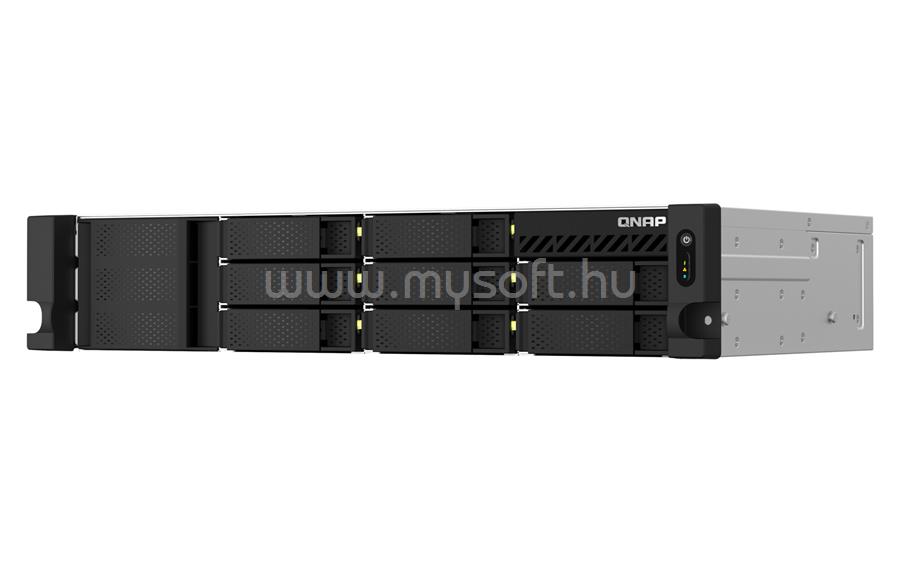 QNAP NAS 8 fiókos TS-864EU-8G 4x2.9 GHz, 8GB RAM, 2x2.5GbE, 2xUSB3.2, 3xUSB2.0
