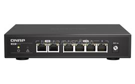QNAP QSW-2104-2T Switch 4x2500Mbps + 2x10000Mbps, Nem Menedzselhető, Asztali QSW-2104-2T small