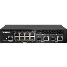 QNAP QSW-M2108R-2C 8X2.5GBPS2X10GBPS SFP+/ NBASE-T WEBMANAG SWITCH RM IN QSW-M2108R-2C small