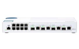 QNAP QSW-M408-4C SWITCH 8PORT 1GBPS 4X 10G SFP+/ NBASE-T COMBO WMSW IN QSW-M408-4C small