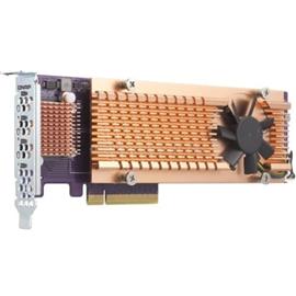 QNAP QUAD M.2 PCIE SSD EXPANS CARD SUPPORTS UP TO FOUR M.2 2280 IN QM2-4P-384 small
