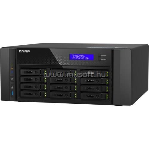 QNAP TS-H1290FX-7302P-128G 12 BAY F 2.5 IN U.2 NVMEPCIE 128GB DDR4 IN
