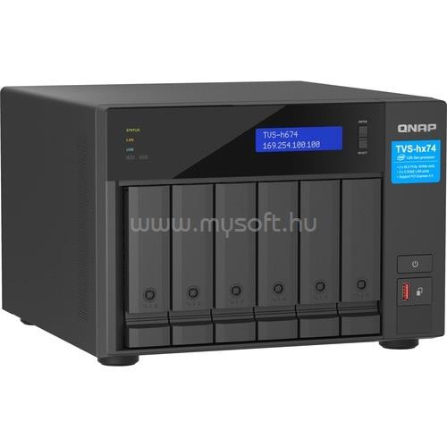 QNAP TVS-H674-I3-16G 6BAY 16GB DDR4 2X2.5GBE (2.5G/1G/100M/10M) IN