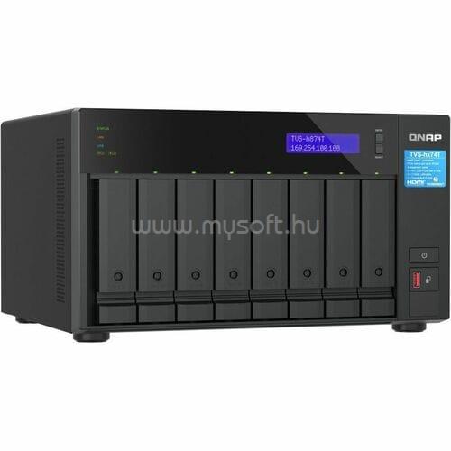 QNAP TVS-H874T-I7-32G 8 BAY I7 12C 32GB SO DIMM DDR4 2X 2.5GBE IN