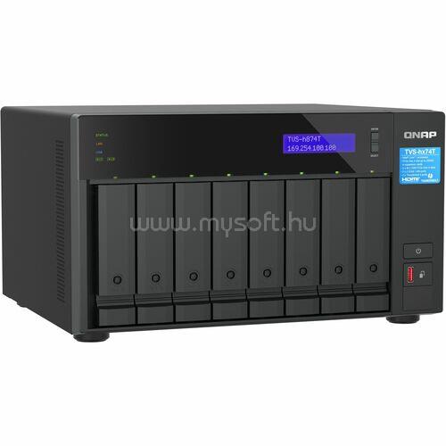 QNAP TVS-H874T-I9-64G 8 BAY  I9 16C 64GB SO DIMM DDR4 2X 2.5GBE