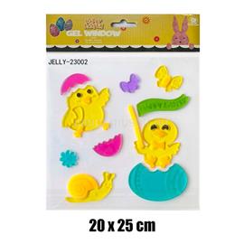 QX IMPEX KFT IRIS ablakzselé sárga csibék 20 x 25cm QX_IMPEX_KFT_312834 small